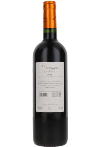Les Terrasses de St Christophe, Chateau Tour Saint Christophe, St Emilion Grand Cru, Bordeaux, France, 2023