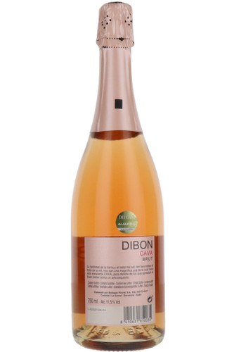 Dibon Brut Rosé Cava, Bodegas Pinord, Penedes, Spain, NV