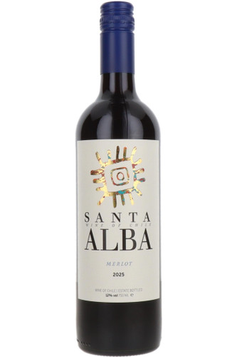 Santa Alba Merlot, Vina Alto Roble, Central Valley, Chile, 2025