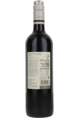 Casa Santiago Merlot, Vina Requingua, Central Valley, Chile, 2025