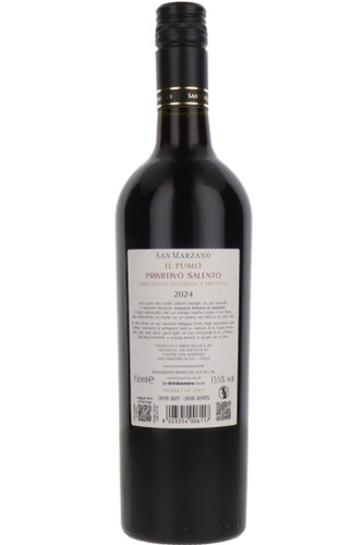 San Marzano Il Pumo Primitivo, IGT Salento, Puglia, Italy, 2024
