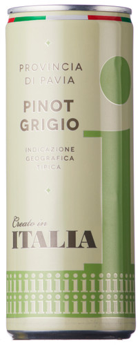 Italia Pinot Grigio, Adria Vini, Provincia di Pavia IGT, Italy, NV, 25cl CAN