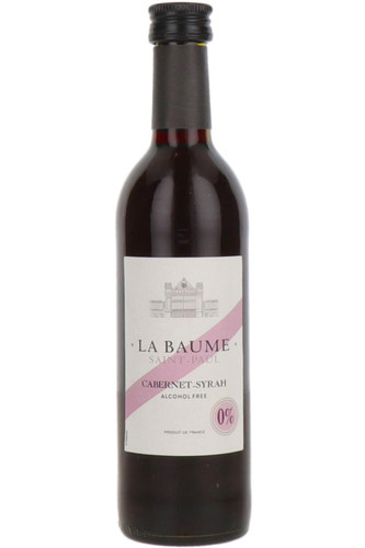La Baume Saint Paul 0% Cabernet Syrah NV, France, 25cl Mini Bottle