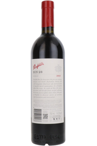 Penfolds Bin 28 Shiraz, South Australia, 2023