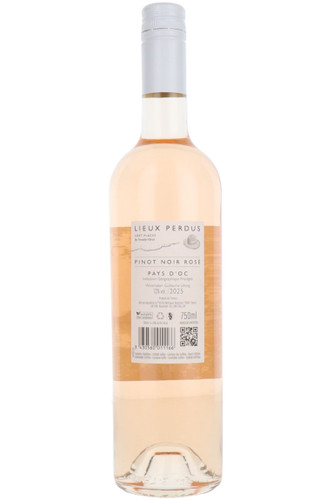 Lieux Perdus Pinot Noir Rosé, IGP Pays D' Oc, France, 2025