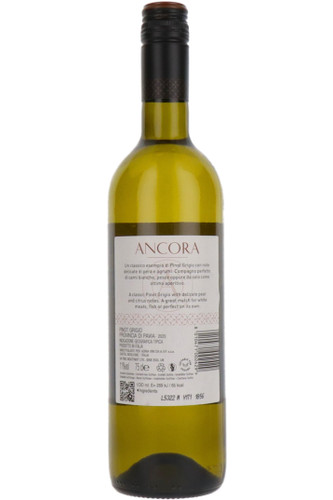 Ancora Pinot Grigio, Adria Vini, Provincia di Pavia IGT, Lombardy, Italy, 2025