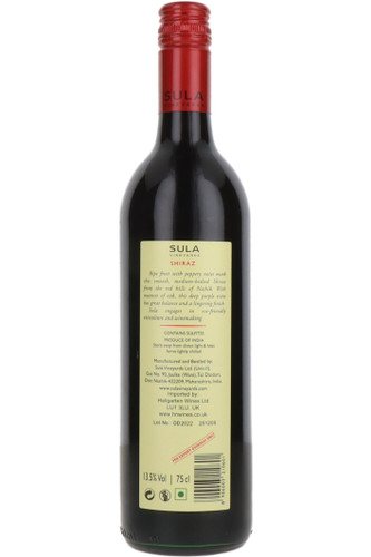 Sula Vineyards Shiraz, Nashik, Maharashtra, India, 2025
