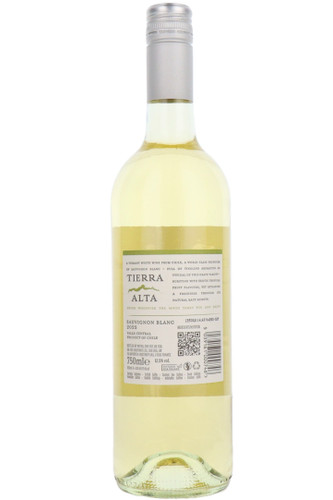 Tierra Alta Sauvignon Blanc, Central Valley, Chile, 2025