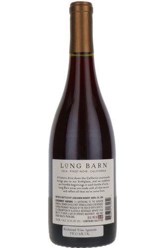 Long Barn Pinot Noir, California, USA, 2024