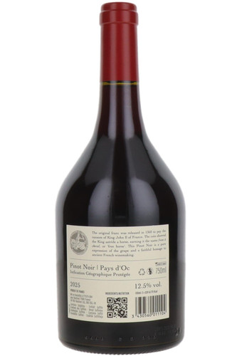 Vieille Monnaie Pinot Noir, IGP Pays D Oc, Languedoc-Roussillon, France, 2025