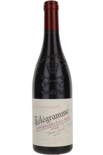 "Telegramme", Domaine du Vieux Télégraphe, Famille Brunier, Châteauneuf du Pape, Southern Rhone, France, 2023