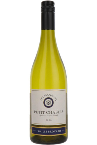 Petit Chablis, Domaine Des Manants, Famille Brocard, Chablis, Burgundy, France, 2025