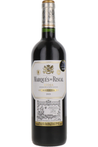 Marques De Riscal Reserva, Rioja, Spain, 2021