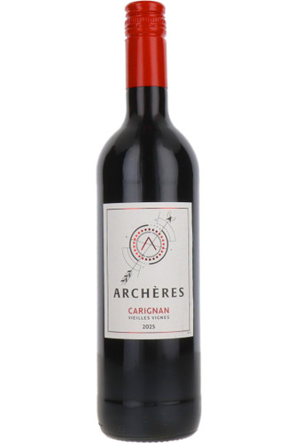 Les Archères Carignan Vieilles Vignes, IGP Pays D' Herault, Languedoc Roussillon, France, 2025