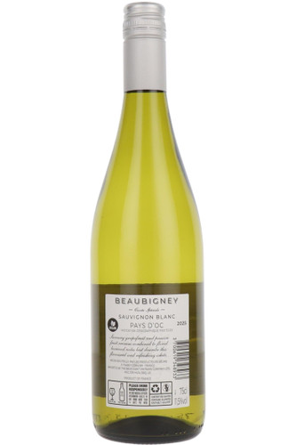 Beaubigney Sauvignon Blanc, IGP Pays D'Oc, France, 2025