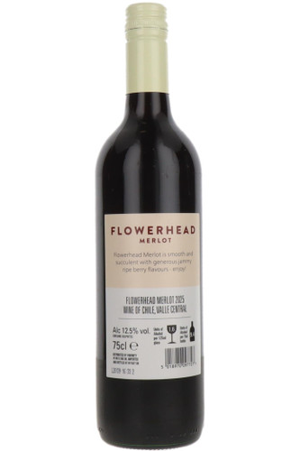 Flowerhead Merlot, Valle Central, Chile, 2025