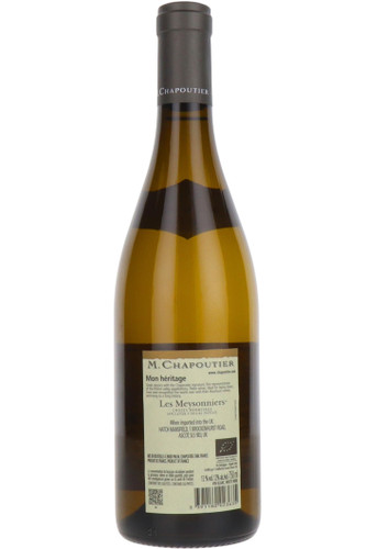 Crozes Hermitage Les Meysonniers Blanc, M Chapoutier, Northern Rhone, France, 2024