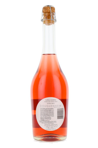 Gouguenheim Sparkling Malbec Rosé Extra Brut, Mendoza, Argentina, Non Vintage 