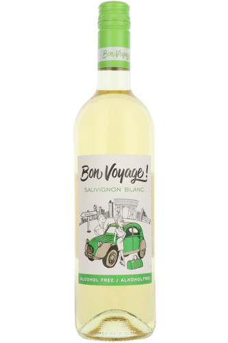 Bon Voyage Sauvignon Blanc, Alcohol Free Wine, France