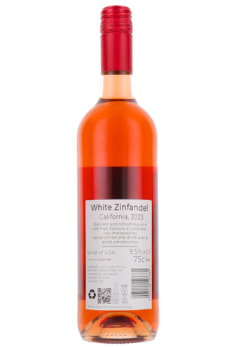 Foxcover Californian White Zinfandel, USA