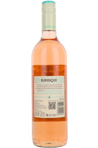 Burlesque White Zinfandel Rose, California, USA
