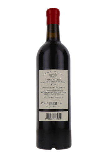 Château Gruaud Larose Deuxieme Cru Classe Saint Julien, Bordeaux, France, 2018