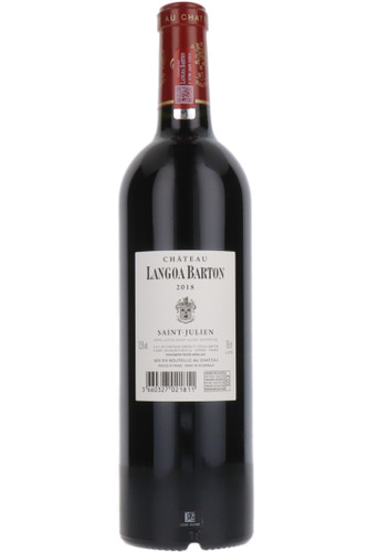Château Langoa Barton, Troisieme Cru Classe Saint Julien, Bordeaux, France, 2018