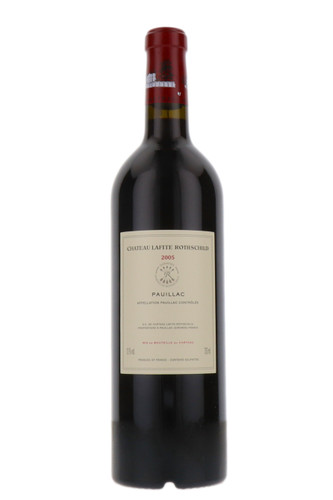 Chateau Lafite Rothschild, 1er Grand Cru Classé, Pauillac, Bordeaux, France, 2005