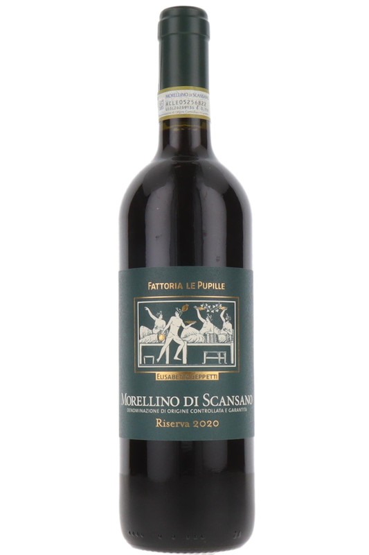 Morellino di Scansano Riserva DOCG Fattoria Le Pupille, Tuscany, Italy, 2020