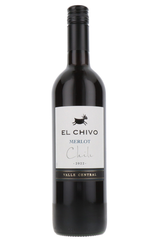 El Chivo Merlot, Valle Central, Chile, 2022