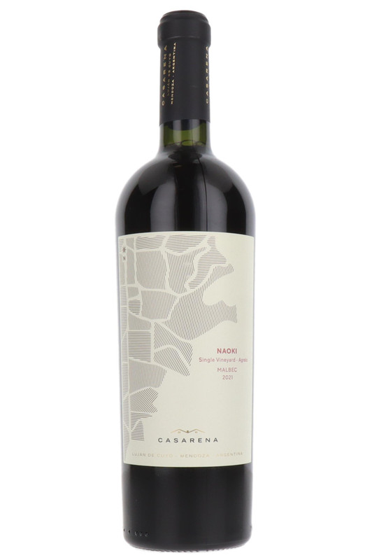 Casarena "Naoki" Single Vineyard Malbec, Agrelo, Lujan de Cuyo, Mendoza, Argentina, 2021