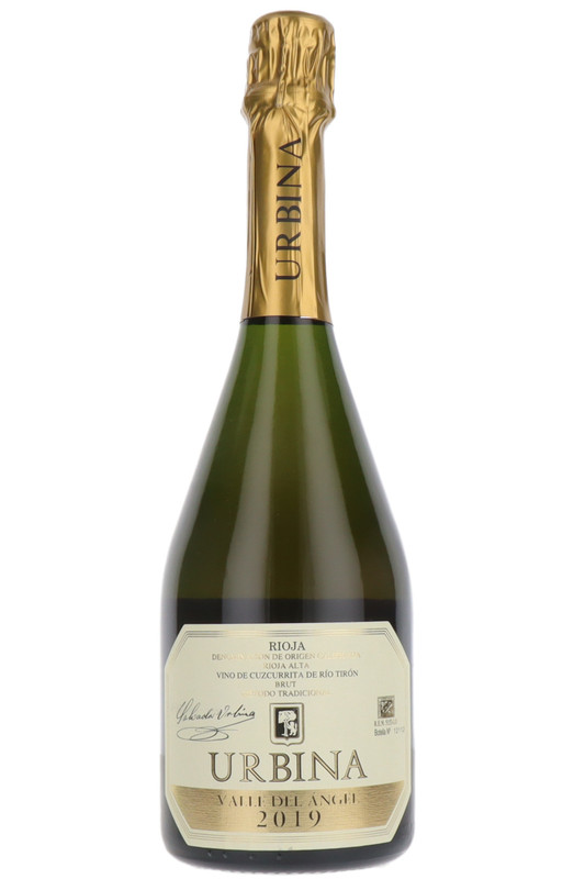 Urbina "Valle del Angel" Espumoso (Sparkling) Brut Rioja, Spain, 2019