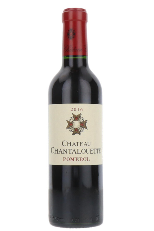 Château Chantalouette, Pomerol, Bordeaux, France, 2016, Half Bottle