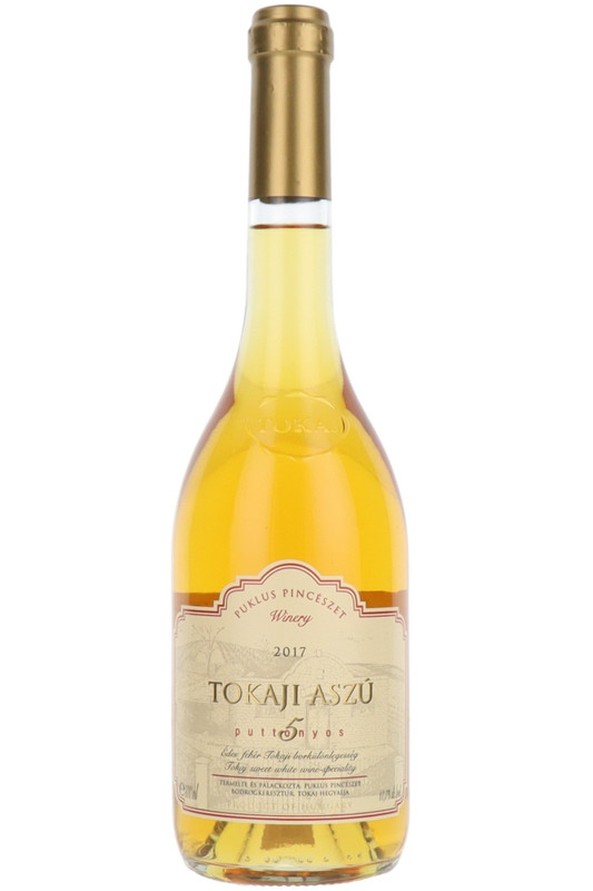 Tokaji Aszú 5 Puttonyos, Puklus Winery, Tokaj, Hungary, 2017, 50cl