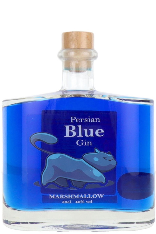 Persian Blue Marshmallow Gin, England, 50cl