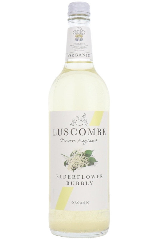 Luscombe Wild Elderflower Bubbly Organic, Devon, England, 74cl