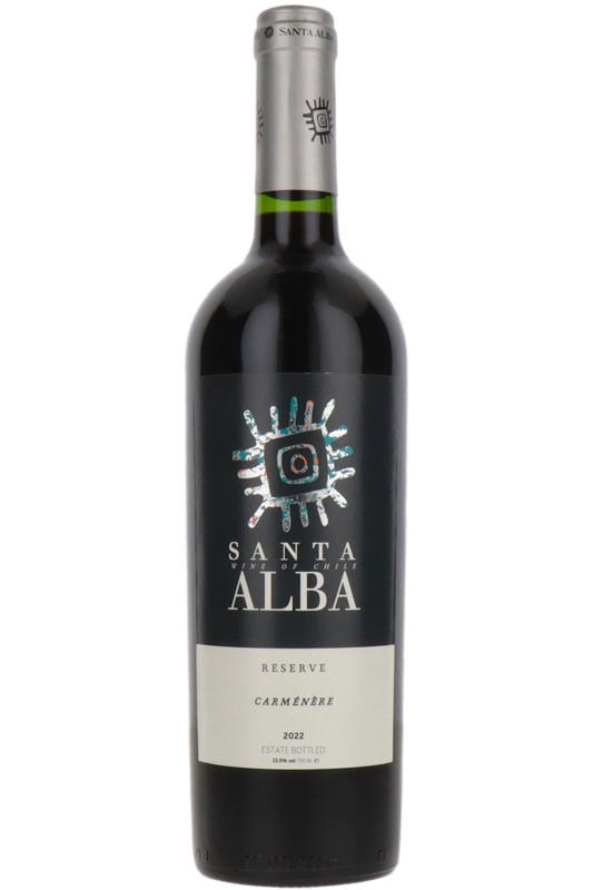 Santa Alba Reserve Carmenere, Vina Alto Roble, Central Valley, Chile, 2022/2023