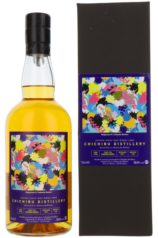Chichibu Hanyu The Chronicles "Mangacamo #1" Cask #1296 La Maison Du Whisky, Single Malt Whisky, Japan, 70cl