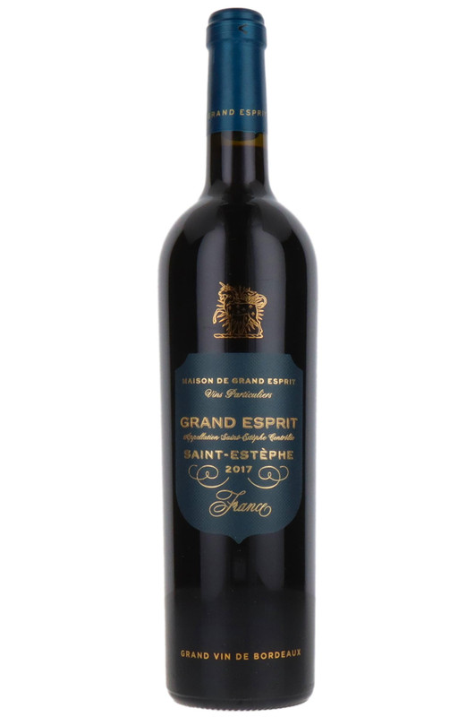 Grand Esprit St Estephe Grand Vin de Bordeaux, France, 2017
