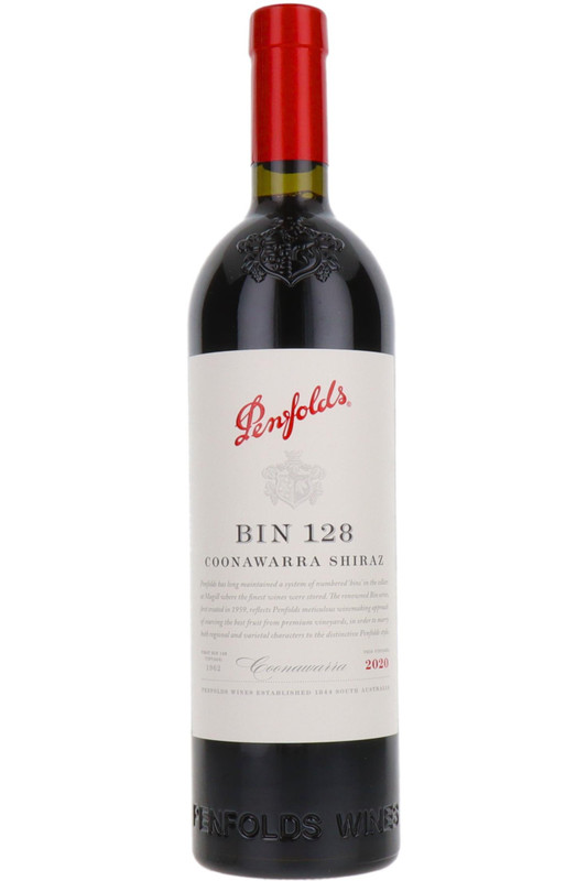 Penfolds Bin 128 Shiraz, Coonawarra, South Australia, 2020