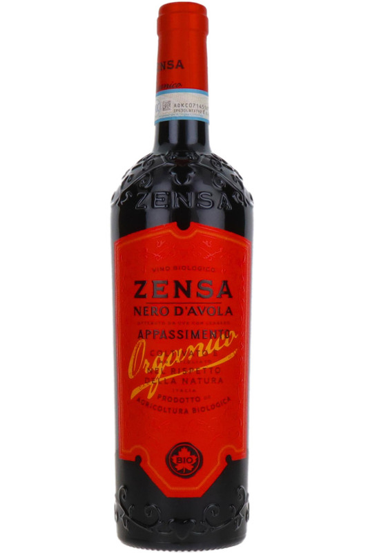 Zensa Organic Nero D`Avola Appassimento, Sicilia DOP, Sicily, Italy, 2023