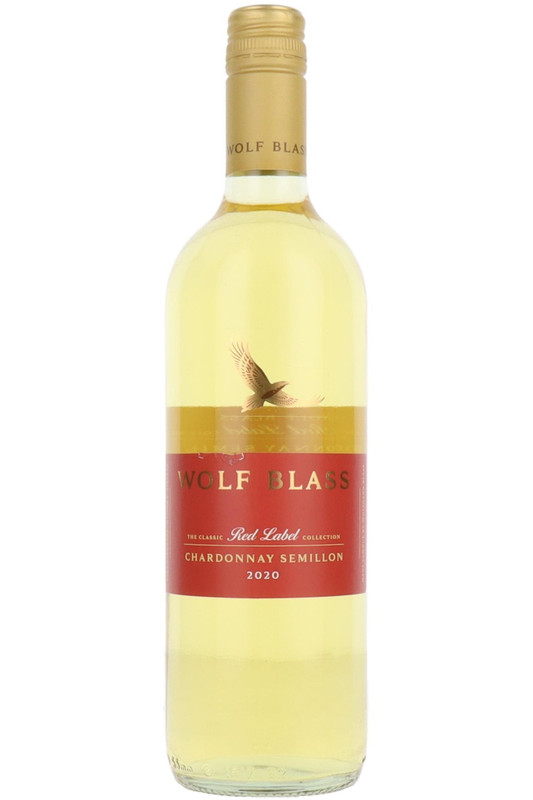 Wolf Blass Red Label Chardonnay Semillon, South East Australia, 2020