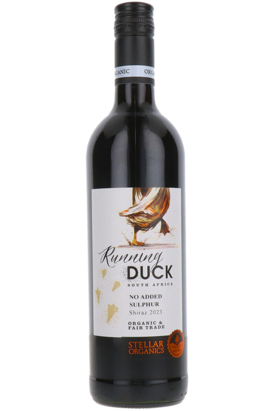 Running Duck "No Added Sulphur" Shiraz, Stellar Winery, Western Cape, South Africa, 2023