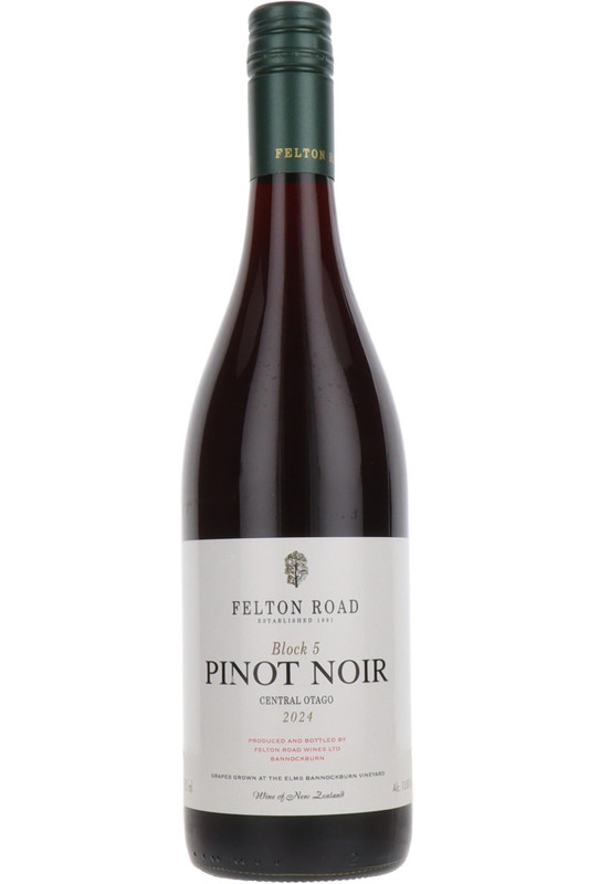 Felton Road "Block 5" Pinot Noir, Central Otago, New Zealand, 2024