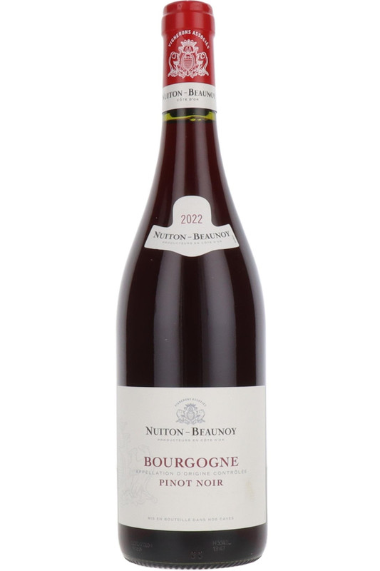 Bourgogne Pinot Noir Nuiton-Beaunoy, Burgundy, France, 2022