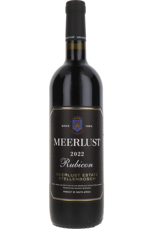 Meerlust Estate Rubicon, Stellenbosch , South Africa, 2022
