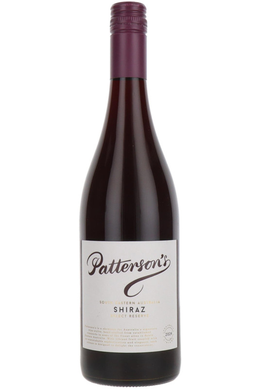 Patterson's Select Reserve Shiraz, South Eastern Australia, 2024