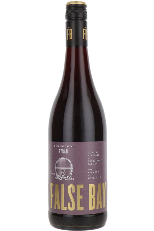 False Bay Old School Syrah, Coastal Region, South Africa, 2023