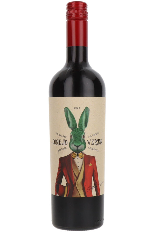 Conejo Verde Malbec, Bodega Los Haroldos, Luján de Cuyo & Uco Valley, Mendoza, Argentina, 2023