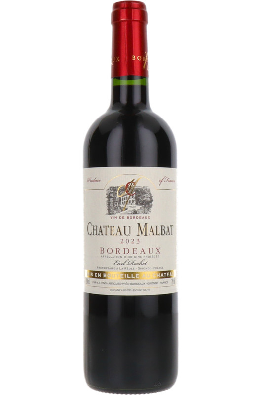 Chateau Malbat, Vin De Bordeaux, France, 2023